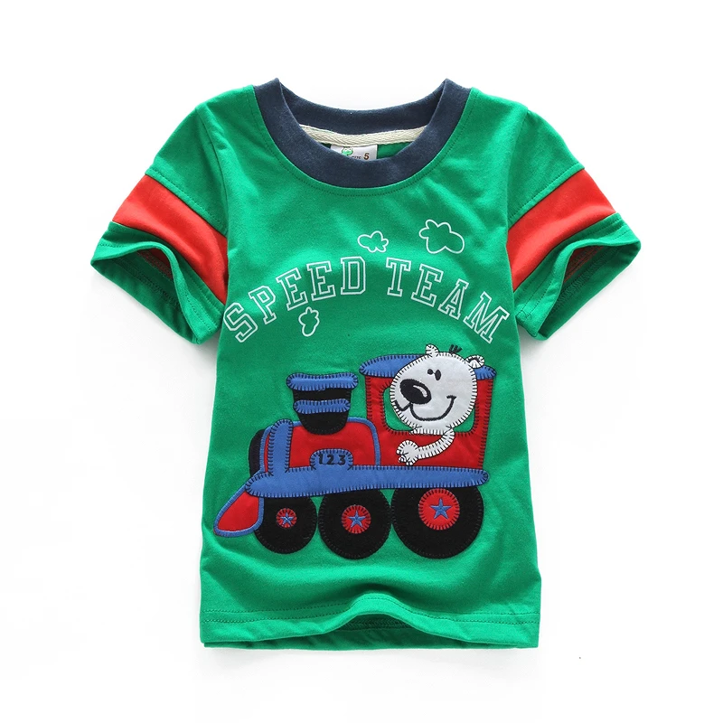 Male girls clothing 1 2 years old 3 4 5 6 7T embroidery100 children's