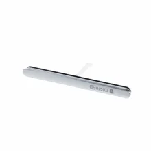 10pcs/lot Top quality Original USB Charging Port Dust Plug Cover + Micro SD Port +SIM Card Port Slot Cover for Sony Xperia M5