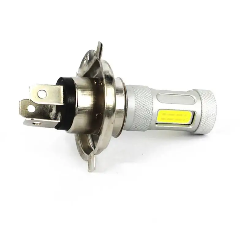 

2pcs H4 Fog Lights LED COB Motorcycle Headlight Lamp Bulb AC/DC 12-24V Xenon Extremely Bright Light Bulbs New
