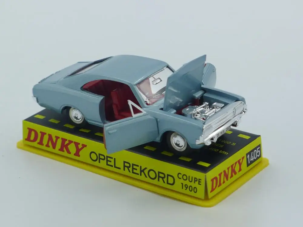 Atlas Dinky Toys 1405 OPEL Record Coupe 1900 1:43 литой модельный автомобиль