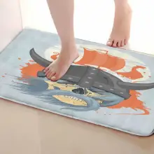 Пиратский стиль Коврики для улицы, забавные Противоскользящие коврики для ванной, дверные коврики, дверные коврики под входную дверь