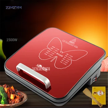 

Automatic Electric Skillets Double Sided Frying Pan Non-stick Grill Pan Flapjack Cake Stalls Machine QZ-319 Household 270mm