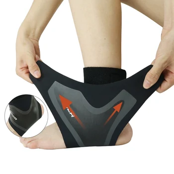 Sport Enkel Ondersteuning Voet Gezamenlijke Hoge Elastische Protector Veiligheid Verstelbare Running Basketbal Enkelbrace Bandage Verstuiking Guard Band