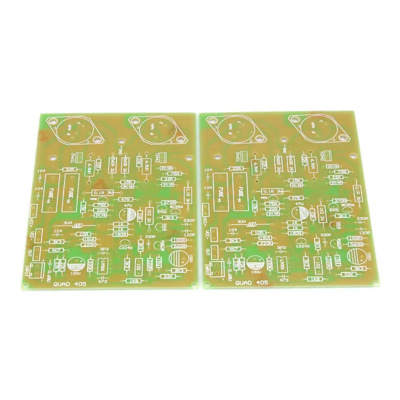 SUQIYA Replica QUAD405 gold seal усилитель мощности платы PCB AMP (пара)|Усилители мощности| |
