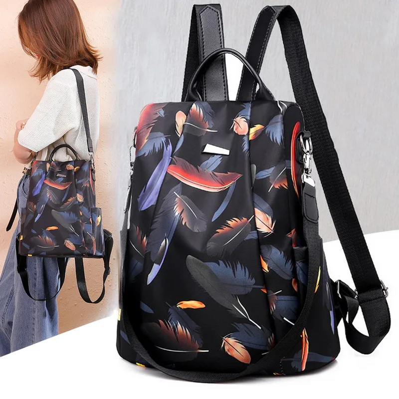 

PAPASGIX Backpack Women Fashion Bag Exquisite Print Backpacks 2019 New Girls Oxford Casual Travel School Backpack Shoulder Bags