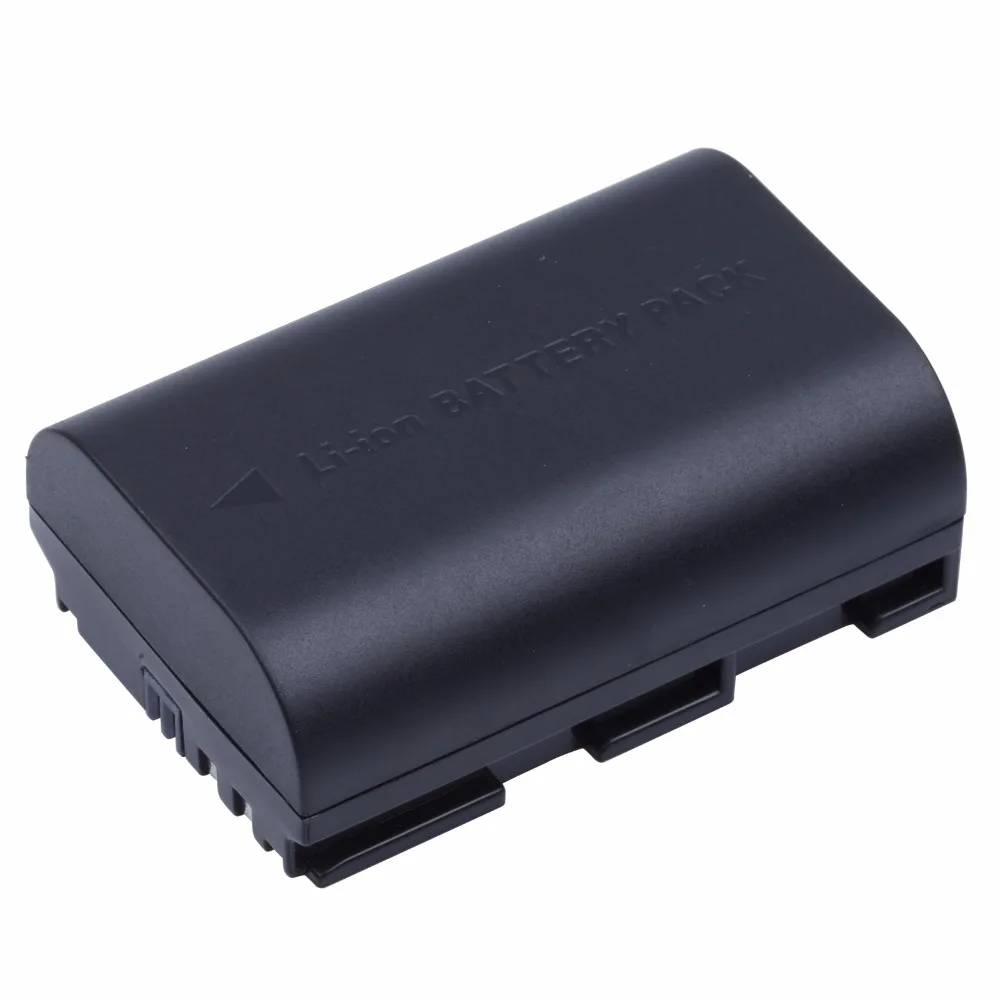 2 шт Полный кодированный LP-E6 LPE6 2650mAh Аккумулятор для Canon 5D Mark II III и IV 70D 5Ds 6D 5Ds 80D 7D 60D 5Ds R DSLR камеры