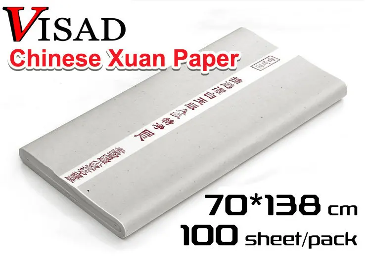 Mão feito de Papel de Arroz Chinês para Pintura Papel Xuan Chinês. Visad & Caligrafia 70 138 cm Frete Grátis