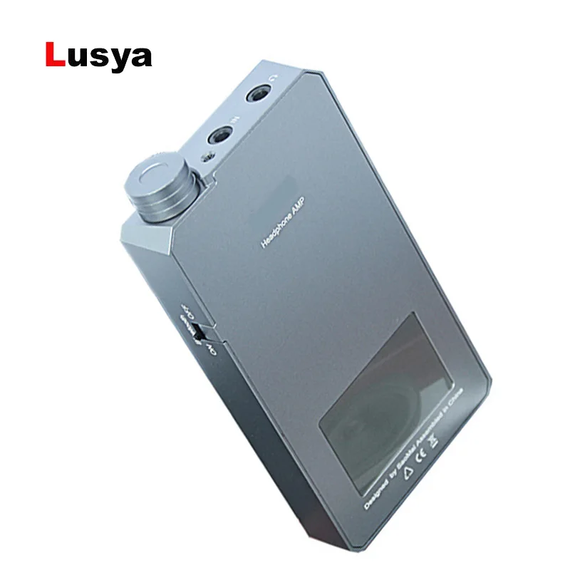 CSR8675 Bluetooth 5.0 APTX-HD Portable amp ES9038Q2M dac TPA6120 Headphone Amplifier 1000mW/32 ohm 150mW/300 ohm G3-003