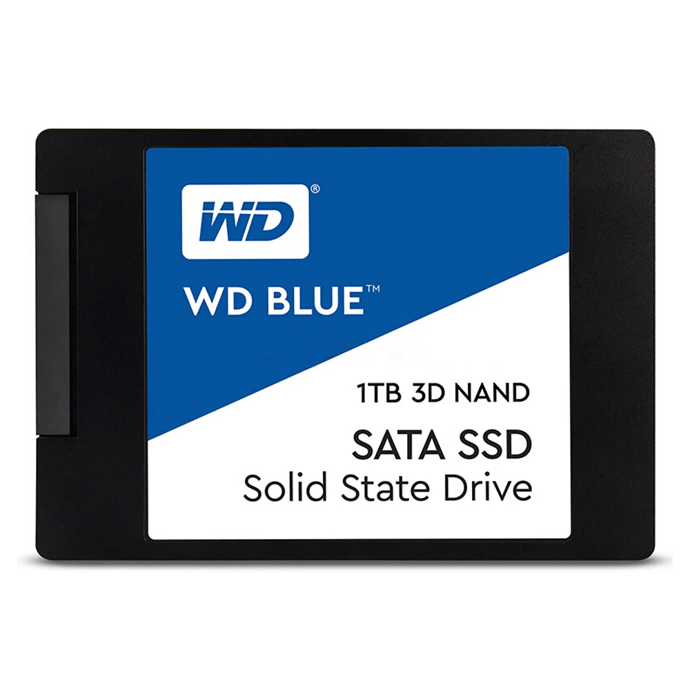 

Western Digital WD Blue SSD interne 1 To - SATA 6 Gbit/s 2,5" Interne solid state WD Blue 3D NAND SATA SSD WDS100T2B0A
