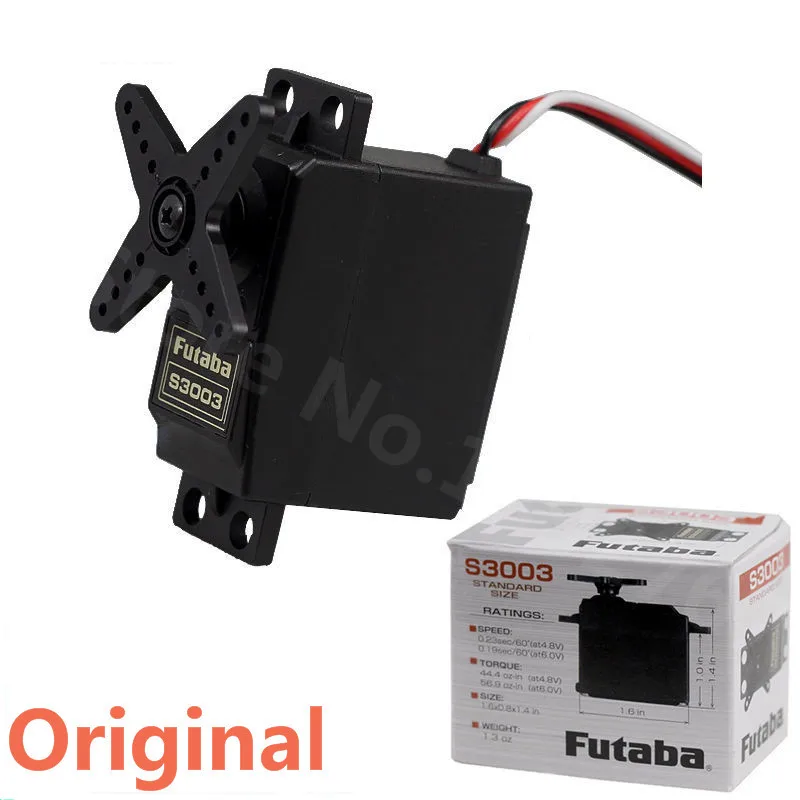 Best Seller 100 Original Futaba S3003 Standard Steering Gear Box Of