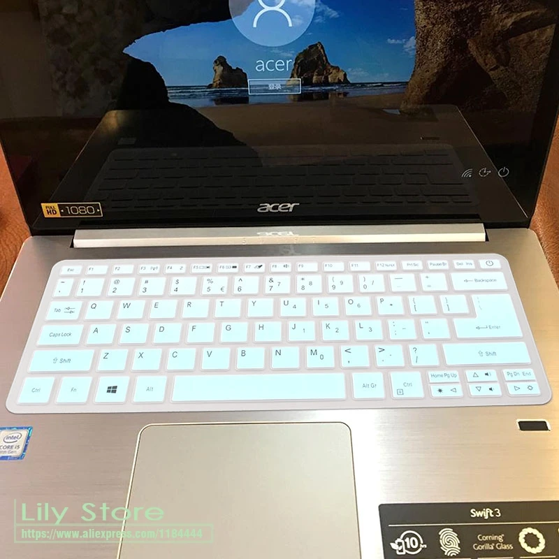 Для acer Swift 1 SF114-32/acer swift 5 SF514-51 14 дюймов силиконовый чехол для клавиатуры защита кожи swift1 SF114 swift5 SF514