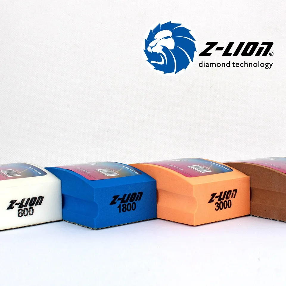 Алмазная полировальная накладка Z Lion 100x55 мм из смолы в форме дуги накладки для
