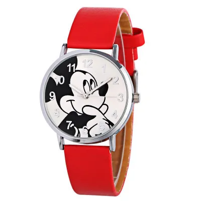 

Relogio Feminino Luxo 2018 Ladies Watch With Crystals Clocks Women Luxury Quartz With Leather Mickey Mouse Kad N Saatleri New sk