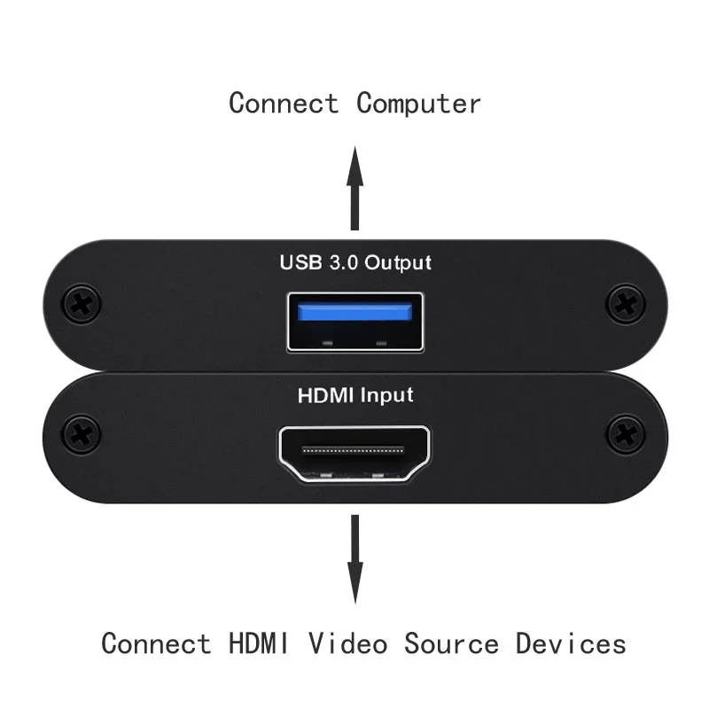 4K 1080P 60 HDMI к USB 3,0 коробка видеозахвата для PS4 wii Xbox Phone tv STB игра запись конференции компьютер ПК прямая трансляция