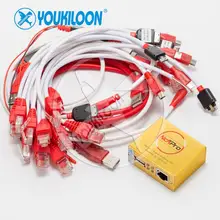YOUKILOON NCK Pro Box(NCK+ UMT 2в1 коробка) золотой цвет полный комплект с кабелями 16 шт
