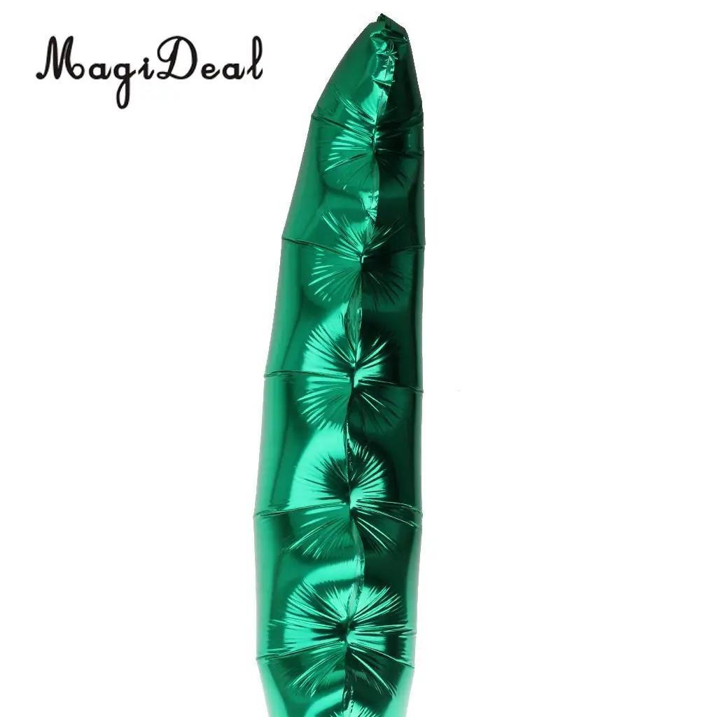 MagiDeal Set of 6pcs Palm Tree Leaf Green Hawaiian Beach Party Balloon Party Decor