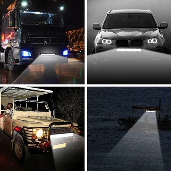 

For SUV Work Light Waterproof White SPOT beam 8'' Accessories Parts Car 120W 6D