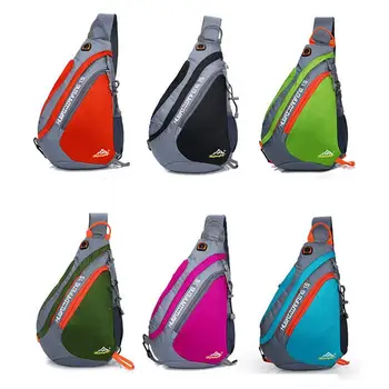 

New Men And Women Sports Travel Running Chest Bag Casual Outdoor Large Capacity Splash-proof Chest Bag 6 Color To Choose