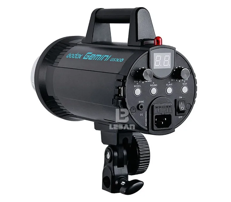 Godox GS300 300WS Pro Studio Strobe Вспышка света лампы Глава 220 В 110 В фотографии освещения фотовспышкой