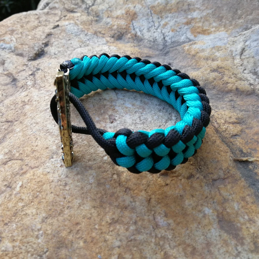 Survival Bracelet Viking Paracord Bracelet Handmand Viking Braided Bracelet Men Bracelets Thor Hammer Rope Bangles Men Jewelry (2)