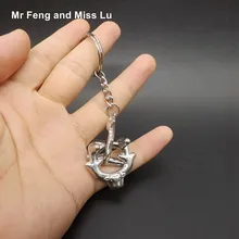 С кольцом для ключей таинственный замок серебро Металл бык пазл IQ литой гаджет взрослые детские игрушки