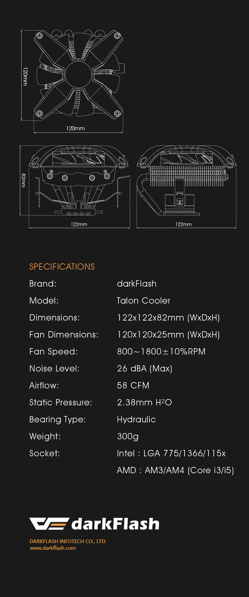 Aigo Talon кулер без рамки X форма RGB светодиодный кулер для процессора радиатор для ПК с 4 тепловыми трубками Радиатор Вентилятор охлаждения компьютера процессор игры