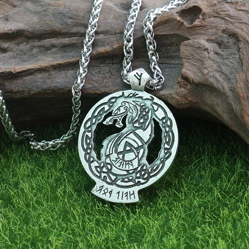 1 шт. Мужская подвеска Fenrir Wolf Tyr Odin Viking Valhalla|norse pendant|viking pendantpendant men |
