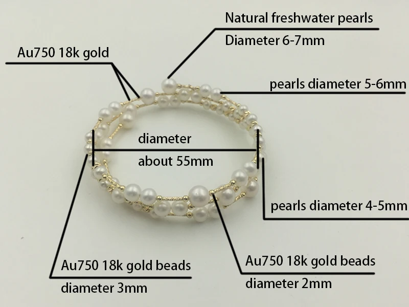 SL18K10023 18K  AU750 Gold bracelet bangles (33)
