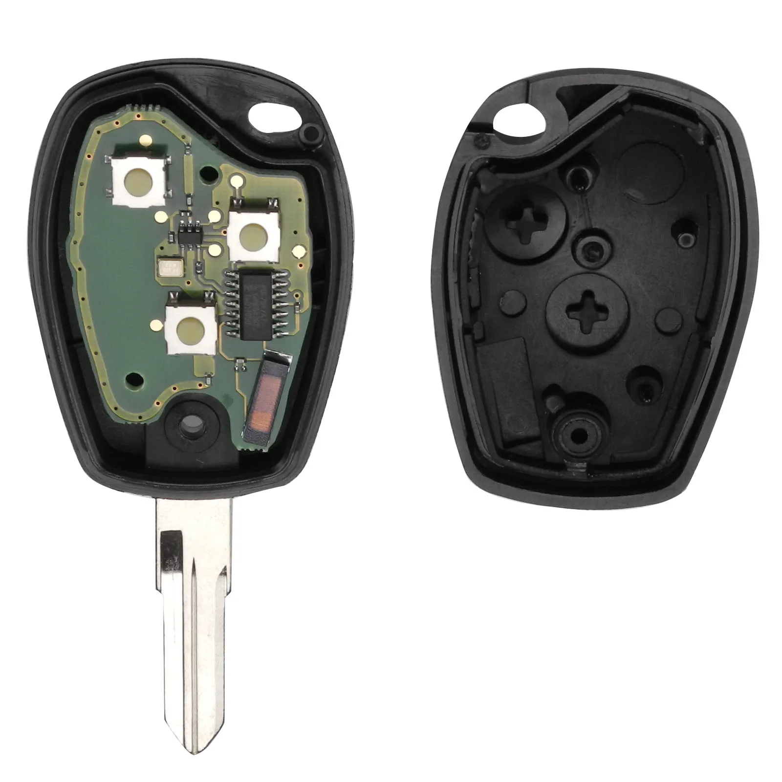 jingyuqin 2 Кнопка PCF7946 / PCF7947 433mhz Chip 48 автомобилей Ключ для Renault Megane Modus Clio Kangoo Logan Sandero