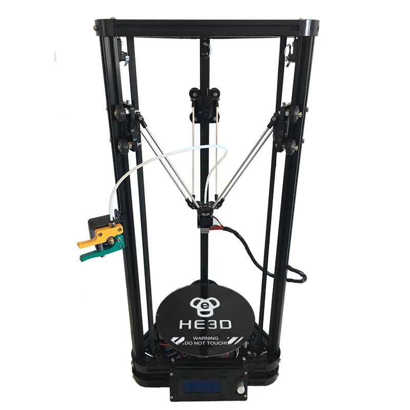 Высокая точность авто уровень новейший HE3D reprap K200 delta DIY 3D printer_heat кровать optional_mutifilaments поддержка