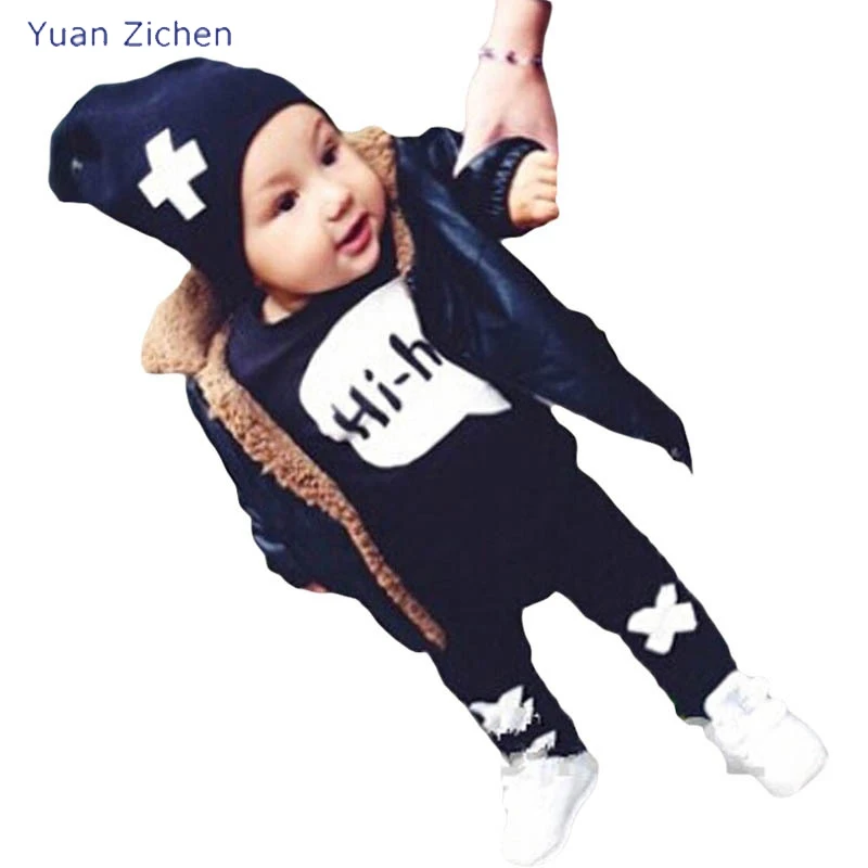  Baby Boy Girl 옷 Set T-Shirt 바지 2 개 면 옷 대 한  Cute Baby  옷 Set
