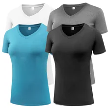 Новинка, женские футболки для йоги, топы для женщин, для фитнеса, спорта, женская одежда для спортзала, Спортивная рубашка с коротким рукавом для спортзала, для бега, женская рубашка