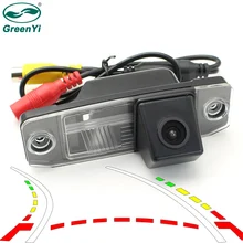GreenYi Автомобильная камера заднего вида для Kia Sorento Sportage Carens Ceed Opirus с траекторией парковочной линии