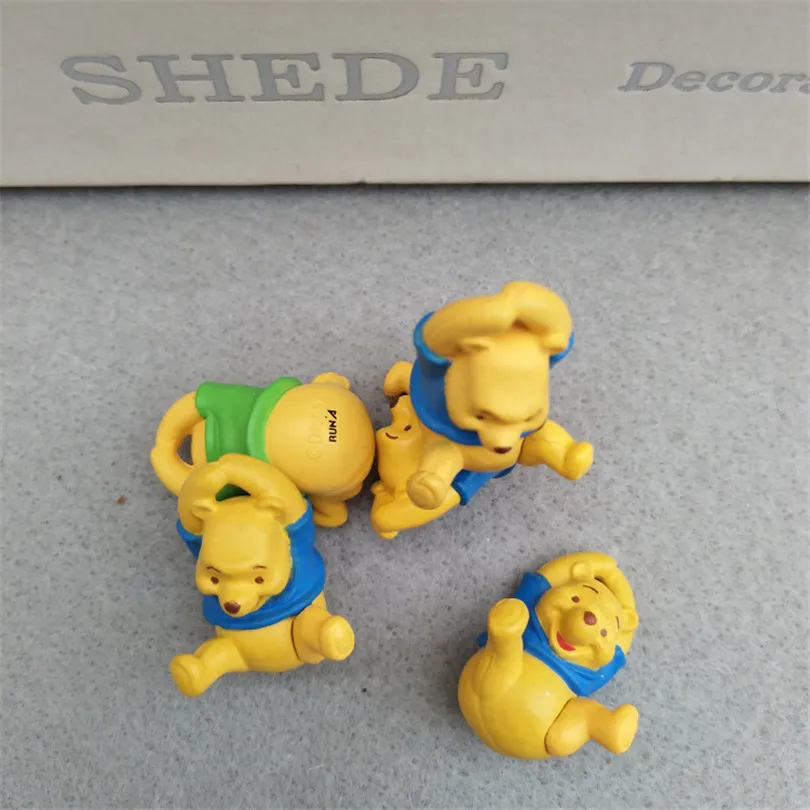

Disney Winnie the Pooh Anime Doll Handmade Doll Variety Style Handmade Keychain Model Cartoon Image Mini Doll Safety Cute SZZ102
