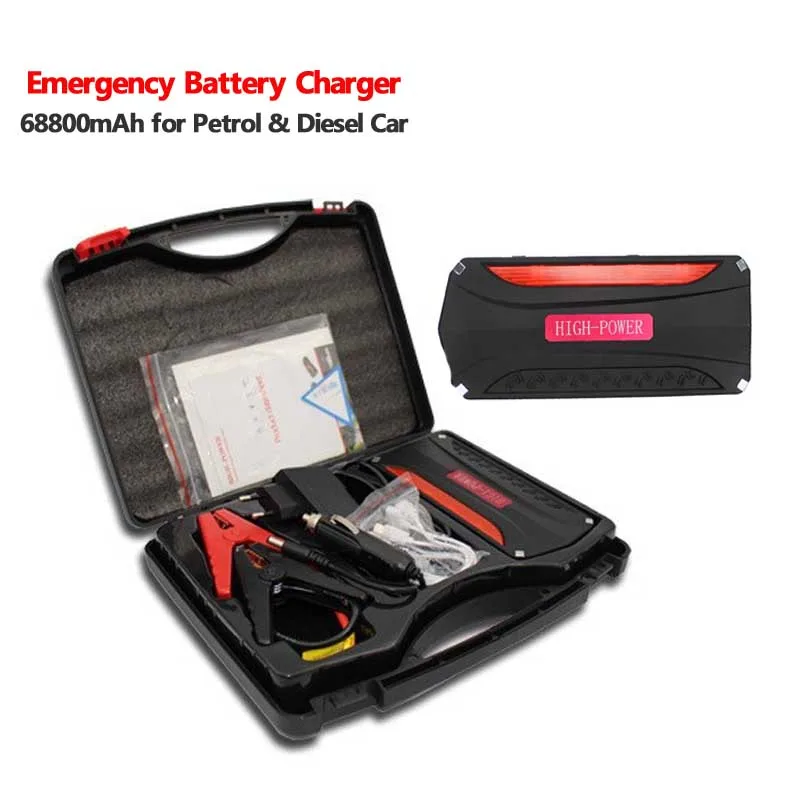 2016 New Arrival 68800mAh Car emergency Jump Starter Booster Mini