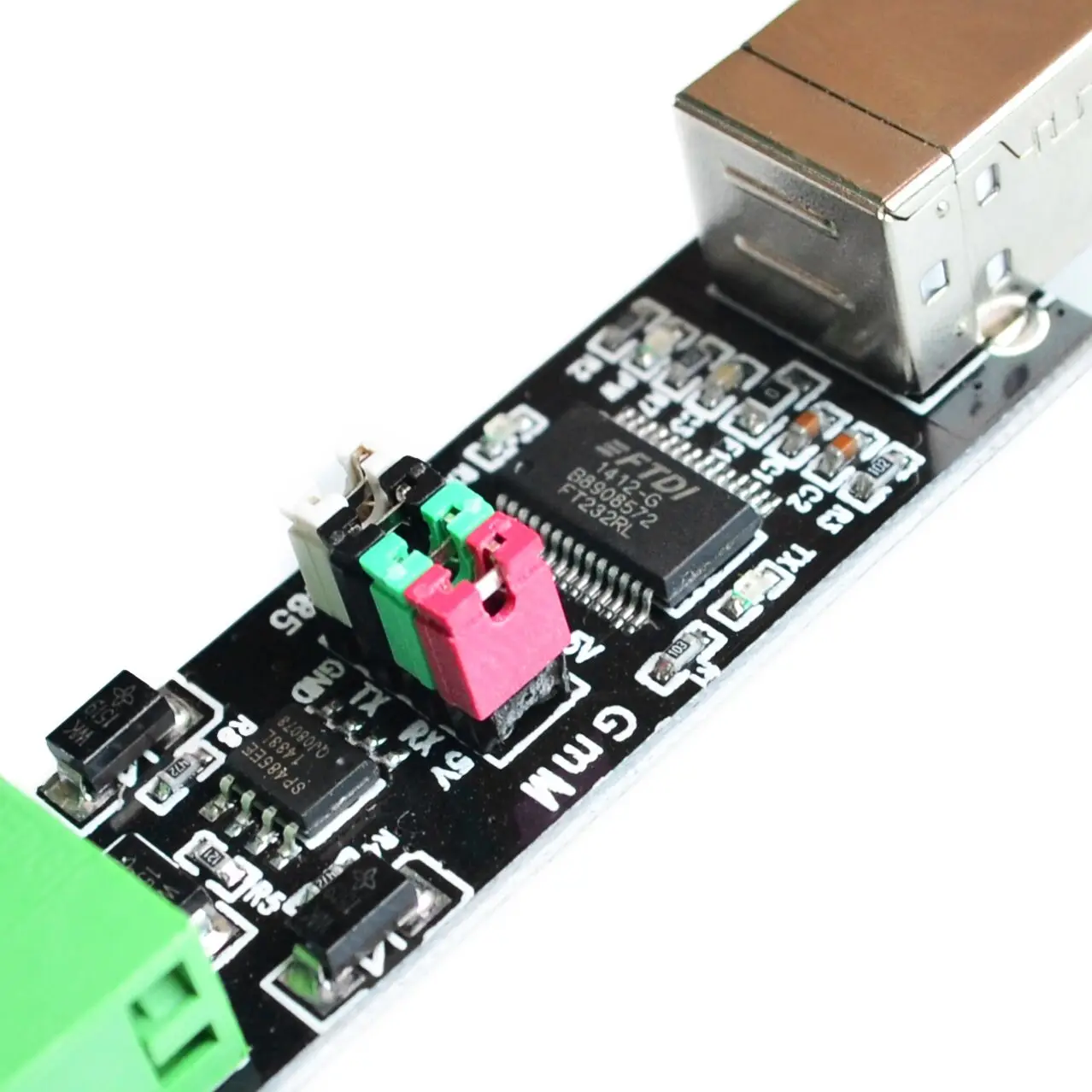 Ftdi Usb To Ttl Converter Adattatore USB A TTL FT232RL | Convertitore Seriale 5V/3.3V | Modulo Per Arduino, Raspberry Pi | 1/2/5/10 Pezzi Adattatore Usb Ttl Ft232 Ftdi - Foto 8