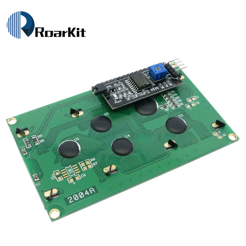 Модуль ЖКД синий/желто зеленый экран HD44780 IIC/I2C 2004 5V 20X4 ЖК плата обеспечивает файлы
