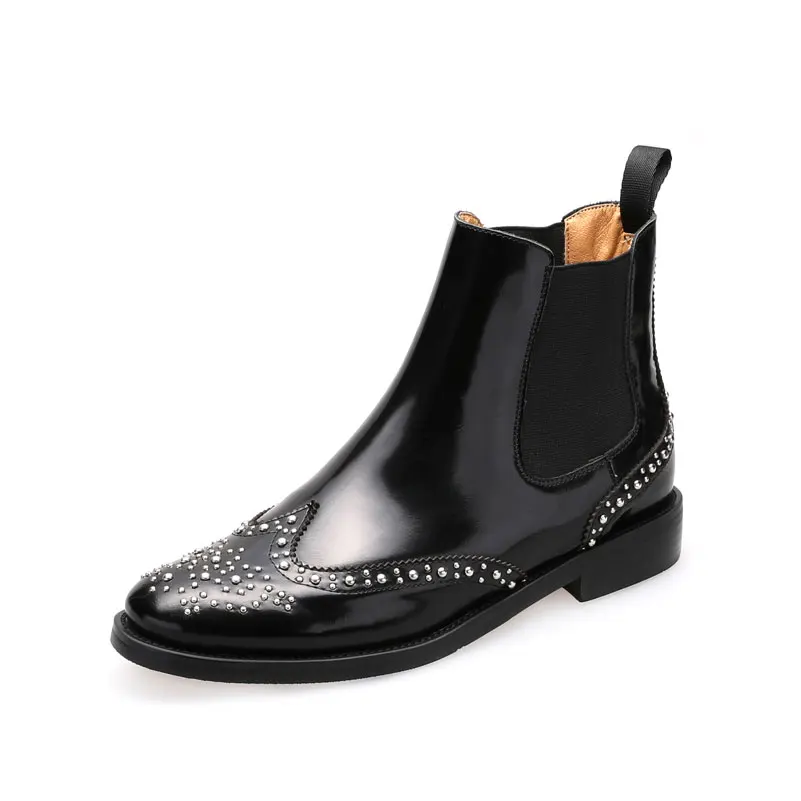 Women's Sexy Rivets Ankle Boots-Style