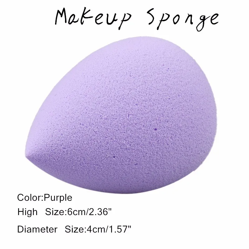 Женская мода 1 шт. капельки воды мягкие для макияжа Губка Puff 5,2
