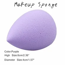 Женская мода 1 шт. капельки воды мягкие для макияжа Губка Puff 5,2
