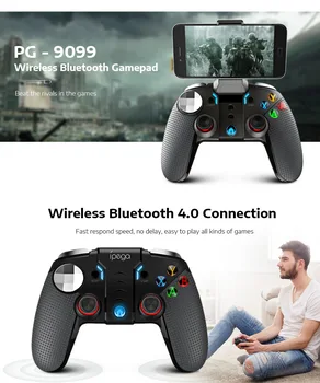 

iPEGA PG - 9099 Wireless Bluetooth Game Controller Gamepad Gaming Telescopic Joystick for Android Smart phone Windows PC