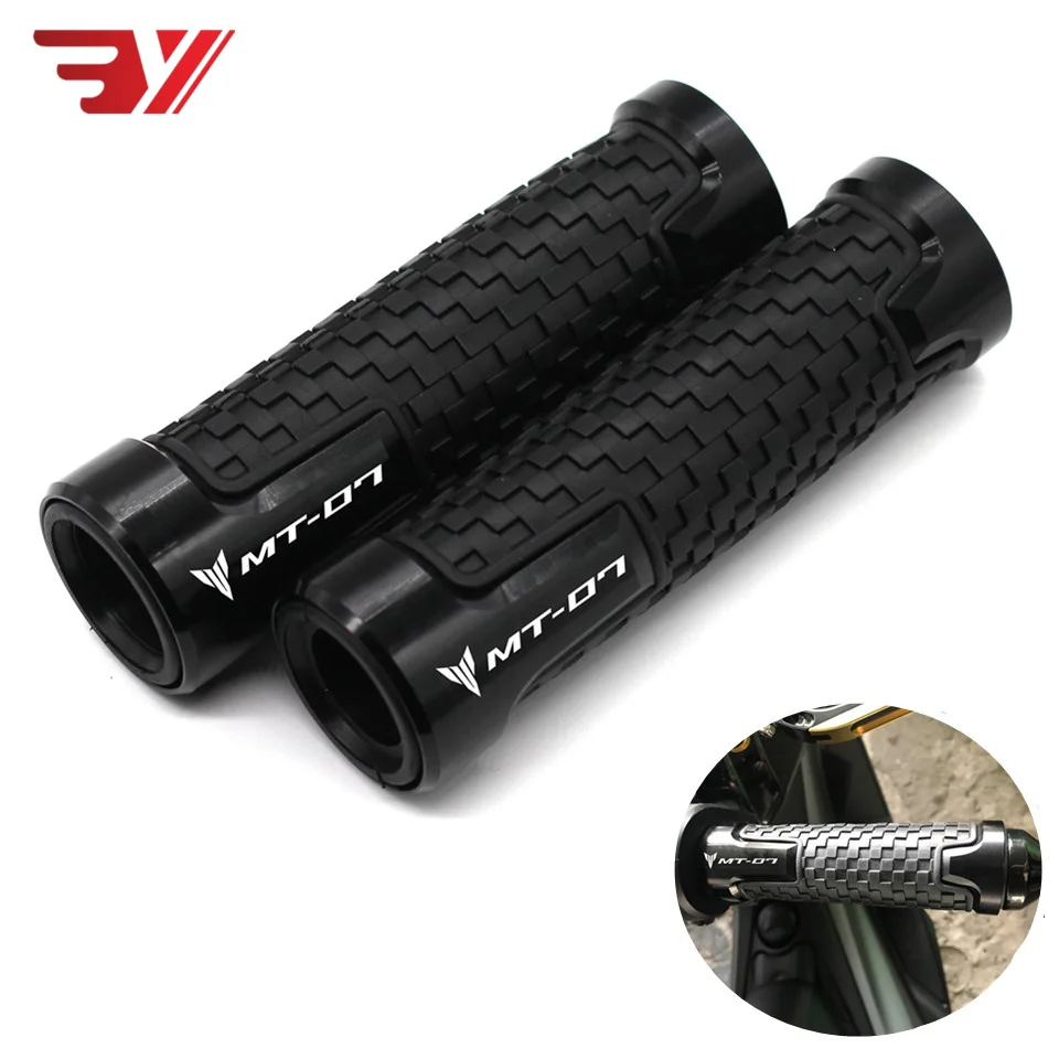 

22MM Moto Racing Grips For YAMAHA MT07 FZ07 mt-07 fz-07 2017 2018 Motorcycle CNC Street & Racing Handlebar ends Handlebar Grip