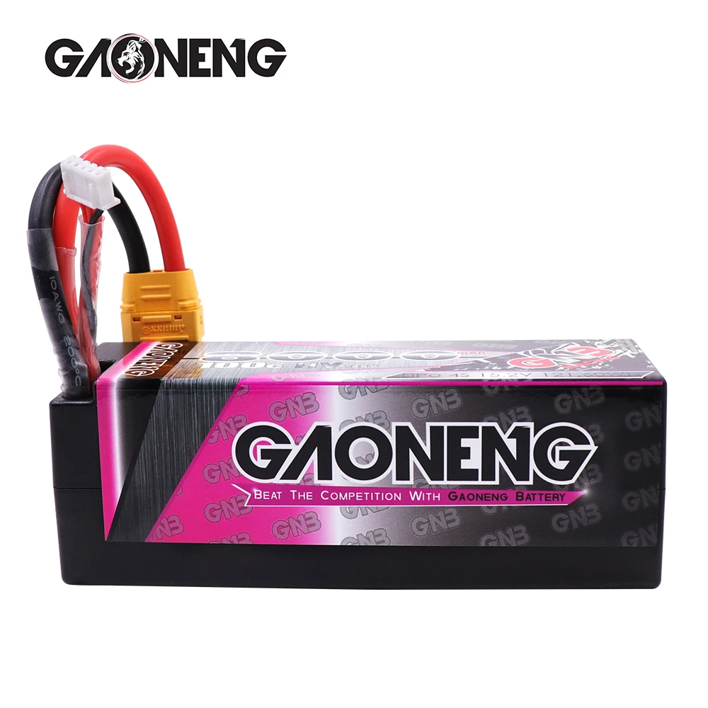 Gaoneng GNB 8000mAh 4S 15,2 V HV 100C/200C жесткий чехол LiPo аккумулятор XT90 Разъем для 1:8 1/8 RC автомобиль четыре привода внедорожник RC автомобиль