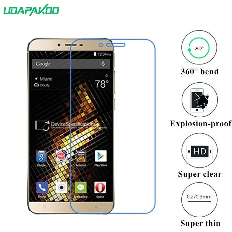 Udapakoo прозрачная закаленная (мягкое стекло) пленка для BLU VIVO 5 Nano Взрывозащищенная