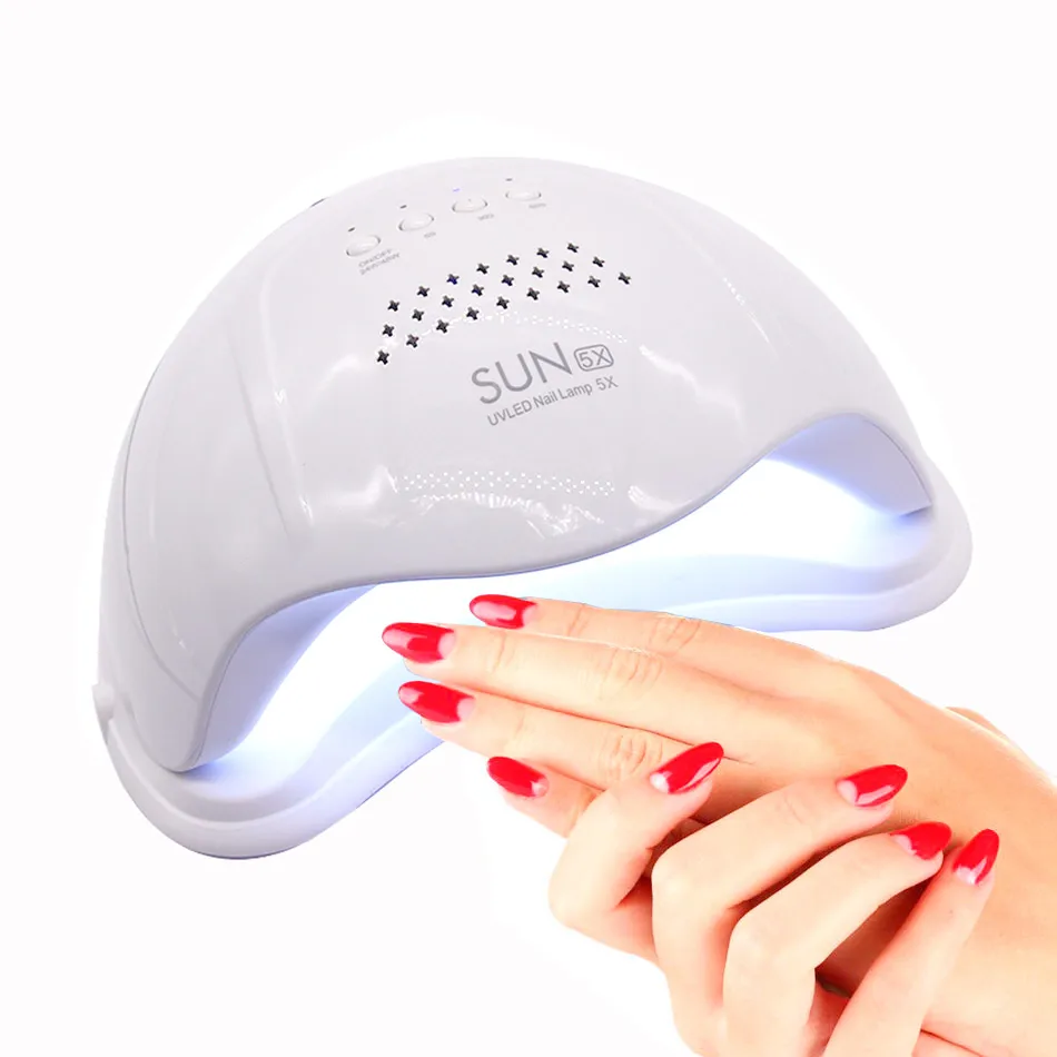SUN5X 48W UV LED Nail Lamp Nail Gel Curing Lamp UV Gel Nail Dryer Nail Art Toolin Nail Form