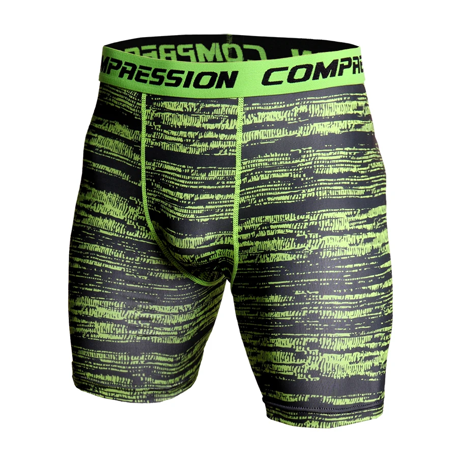 Men Compression Under Layer Short Pants Fashion 3D Print Camouflage Athletic Tights Shorts Bottoms Skinny Shorts Men Bottom casual shorts