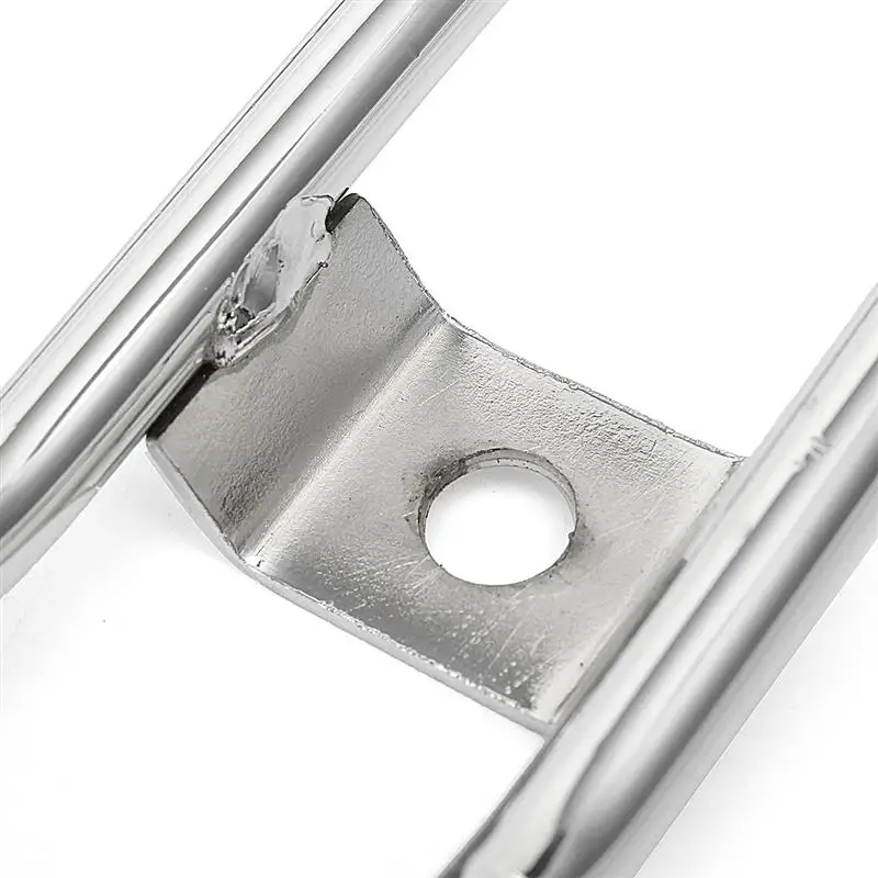 Silver Autobike Motor Luggage Tail Rack for Harley XL883 rear/1200 X4 Portaequipajes porte - bagages
