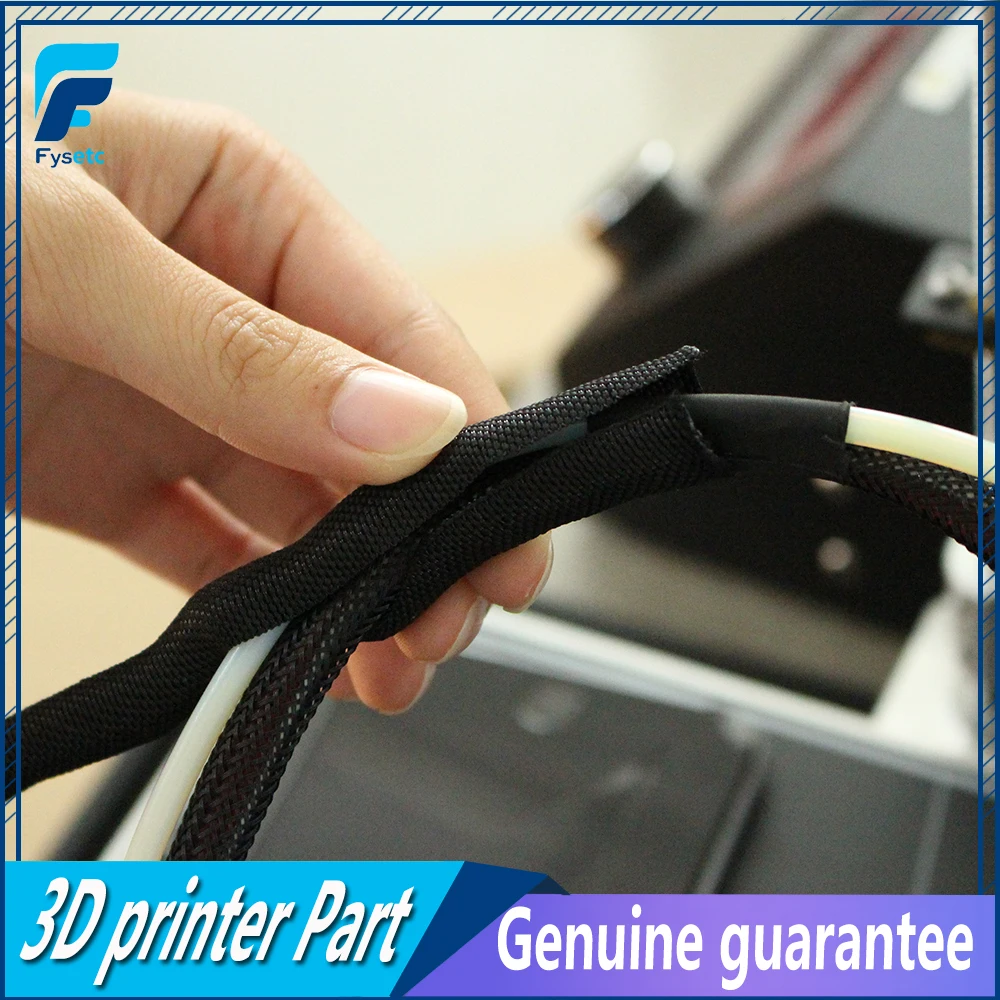 5 قطع 3D طابعة أجزاء طول 30 سنتيمتر النسيج كم كابل سلك التفاف الطاقة Heatbed توصيل كابل ل Prusa I3 MK3