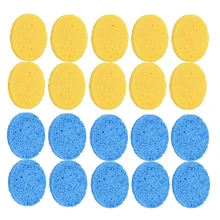 Спонж для лица Очищение лица Отшелушивающий чувствительный Массаж кожи тела инструменты для женщин и мужчин 20 шт./упак