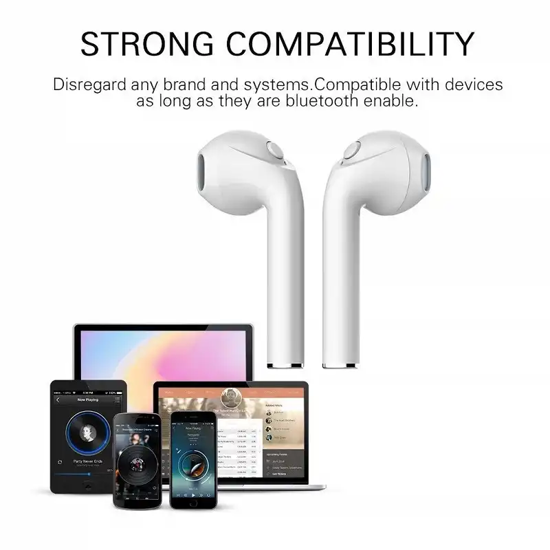 I7s наушники вкладыши TWS с Беспроводной Bluetooth для HomTom S9 плюс музыкальные зарядным